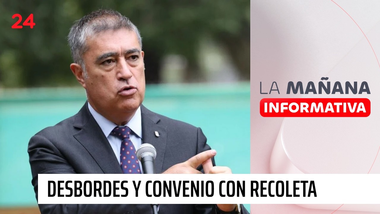 Desbordes y convenio con Recoleta para enfrentar el delito: 