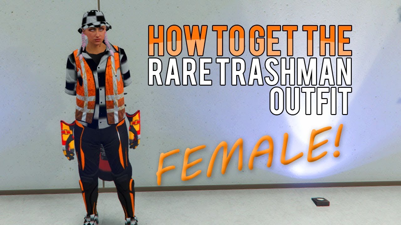 *FEMALE* How to get the rare Trashman Outfit (Patched)