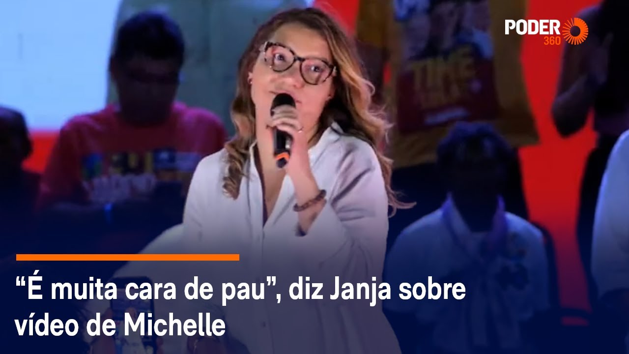 “É muita cara de pau”, diz Janja sobre vídeo de Michelle