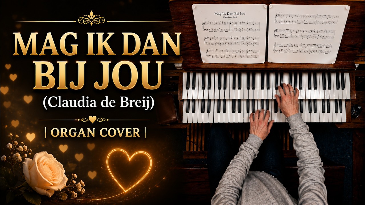 PIPE ORGAN COVER: MAG IK DAN BIJ JOU (Claudia de Breij) by Martijn Koetsier