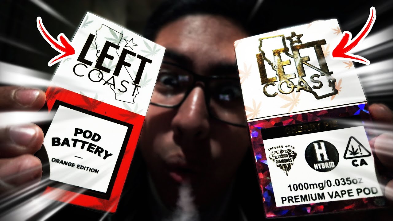2025 LEFT COAST PODS INFUSED WITH LIQUID DIAMONDS!