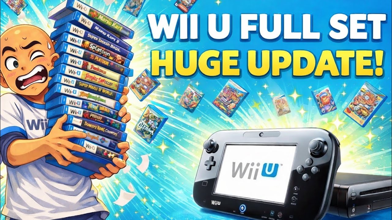 ОГРОМНОЕ ОБНОВЛЕНИЕ ПОЛНОГО КОМПЛЕКТА ДЛЯ WII U!