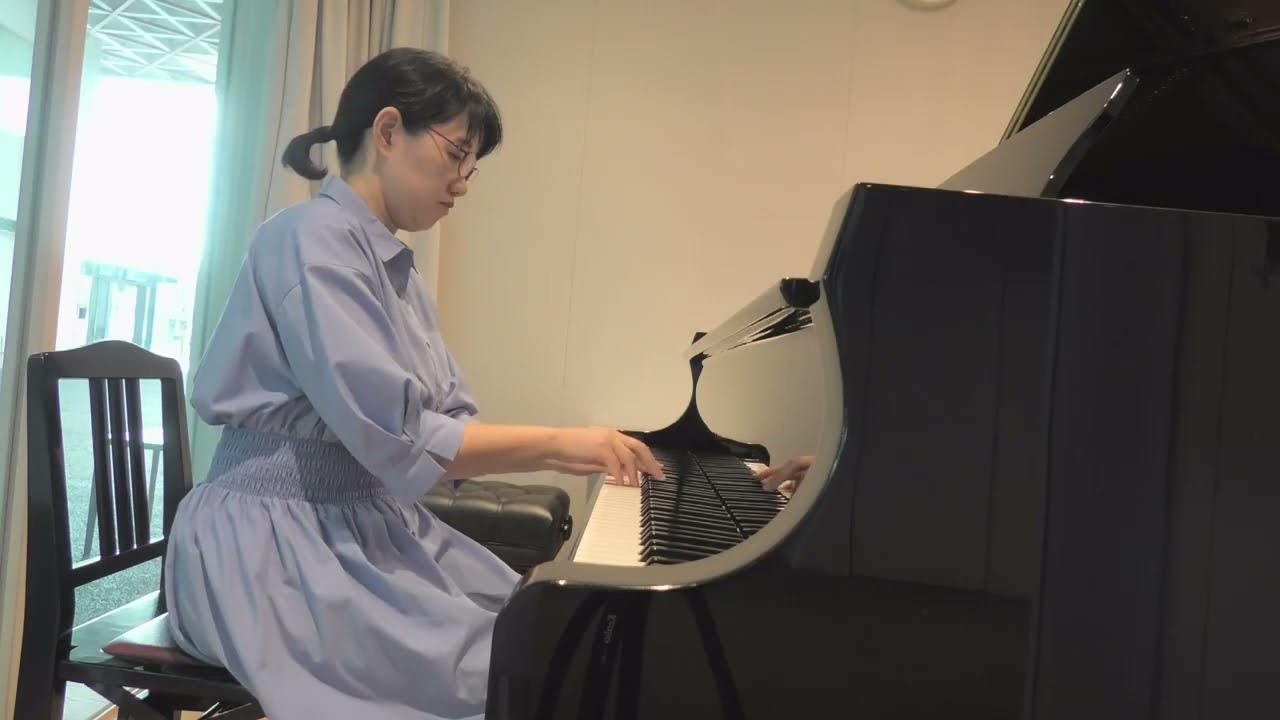 イタリア風のアリアと変奏 イ短調 BWV 989　主題〜変奏曲第5番