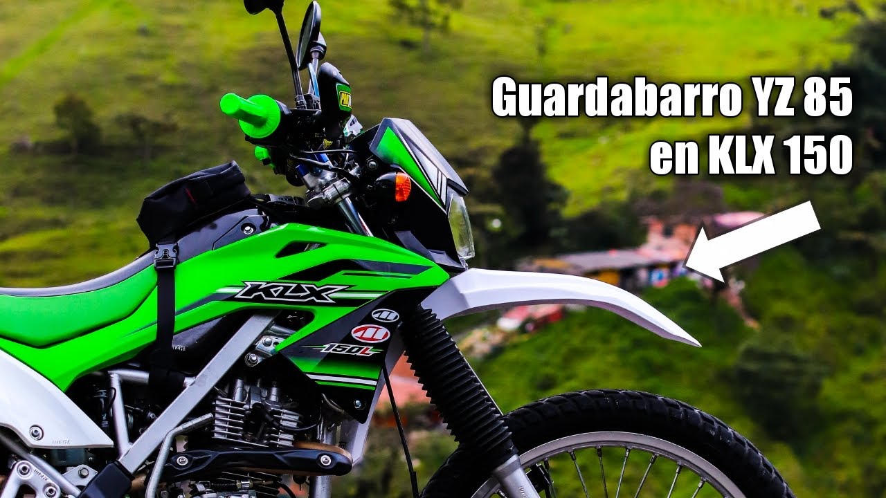 INSTALACIÓN guardabarro yz 85 en KAWASAKI KLX 150 L | #passion2wheels