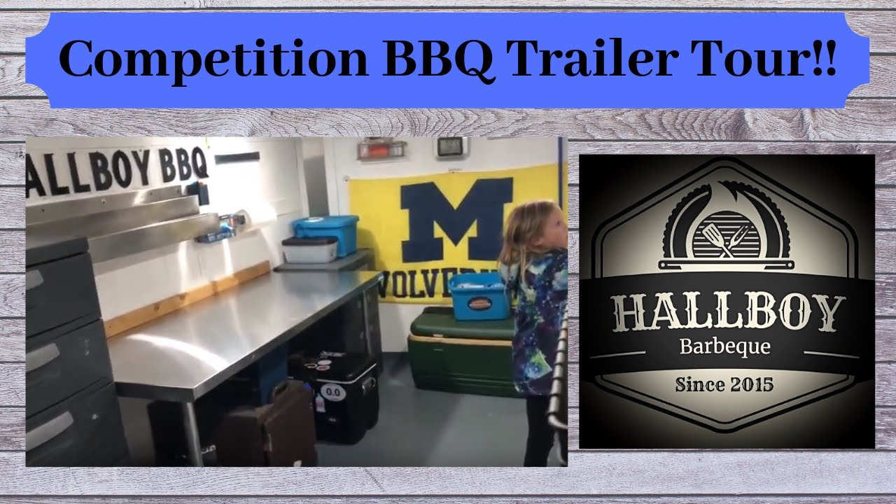 Full tour of Hallboy BBQ’s Competition trailer!!