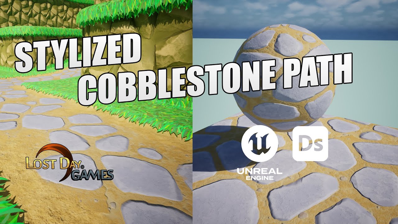 Создайте стилизованный материал булыжника в Substance Designer для нашего нереального мира
