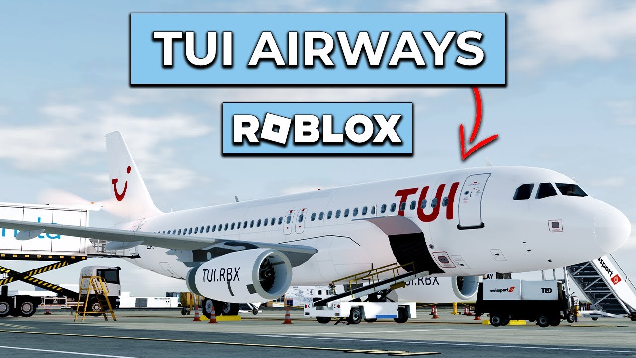FLYING TUI AIRWAYS ROBLOX!
