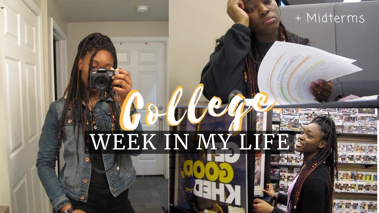 COLLEGE WEEK IN MY LIFE : Midterms | Si Robinson