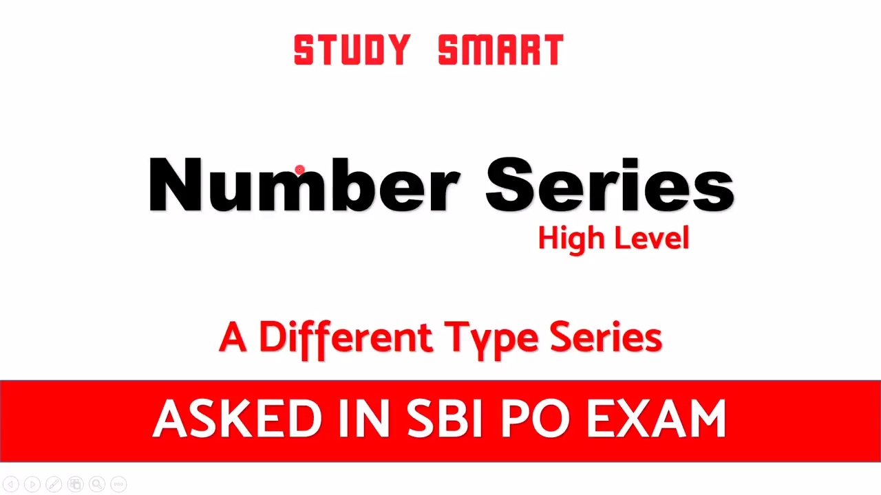 Number Series  asked in SBI PO EXAM , A Different type of Problem For SBI PO | BANK PO