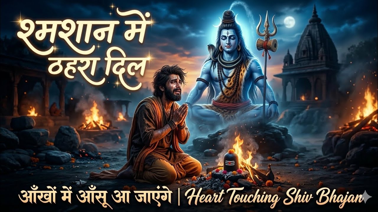 यह भजन आपकी रूह को छू जाएगा l ​श्मशान में ठहरा दिल l आँखो में आँसू ला देने वाला सफर l जरूर सुनें😭