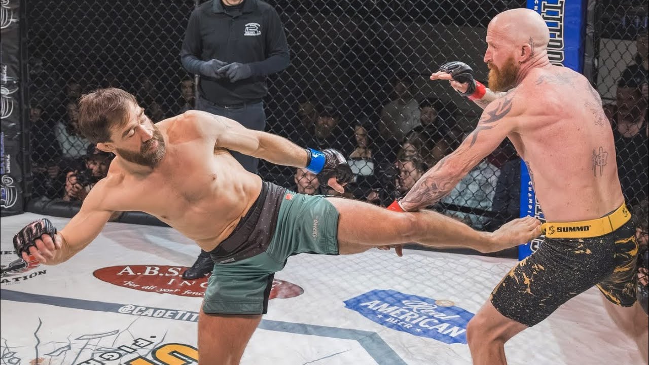 Johnny Campbell vs Charlie Gathers Cage Titans FC 75 OG Title Full Fight