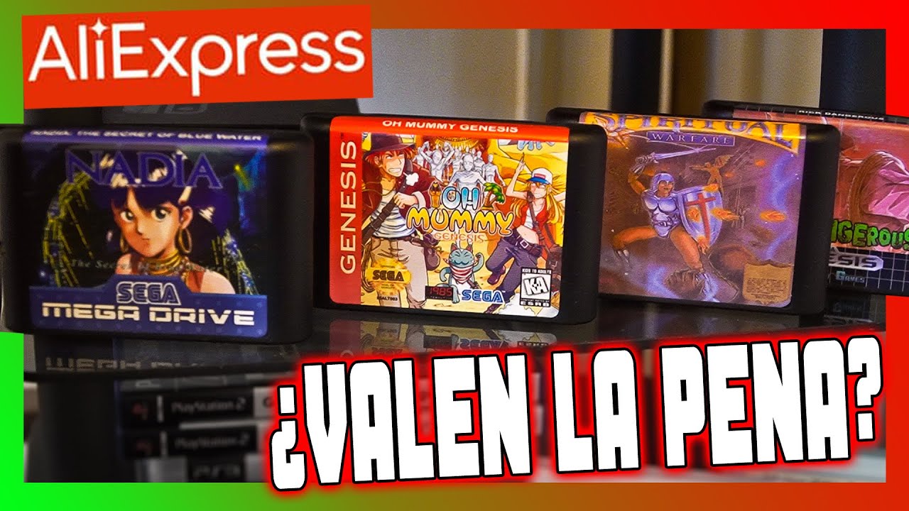 ¿VALE LA PENA comprar juegos de SEGA de ALIEXPRESS?