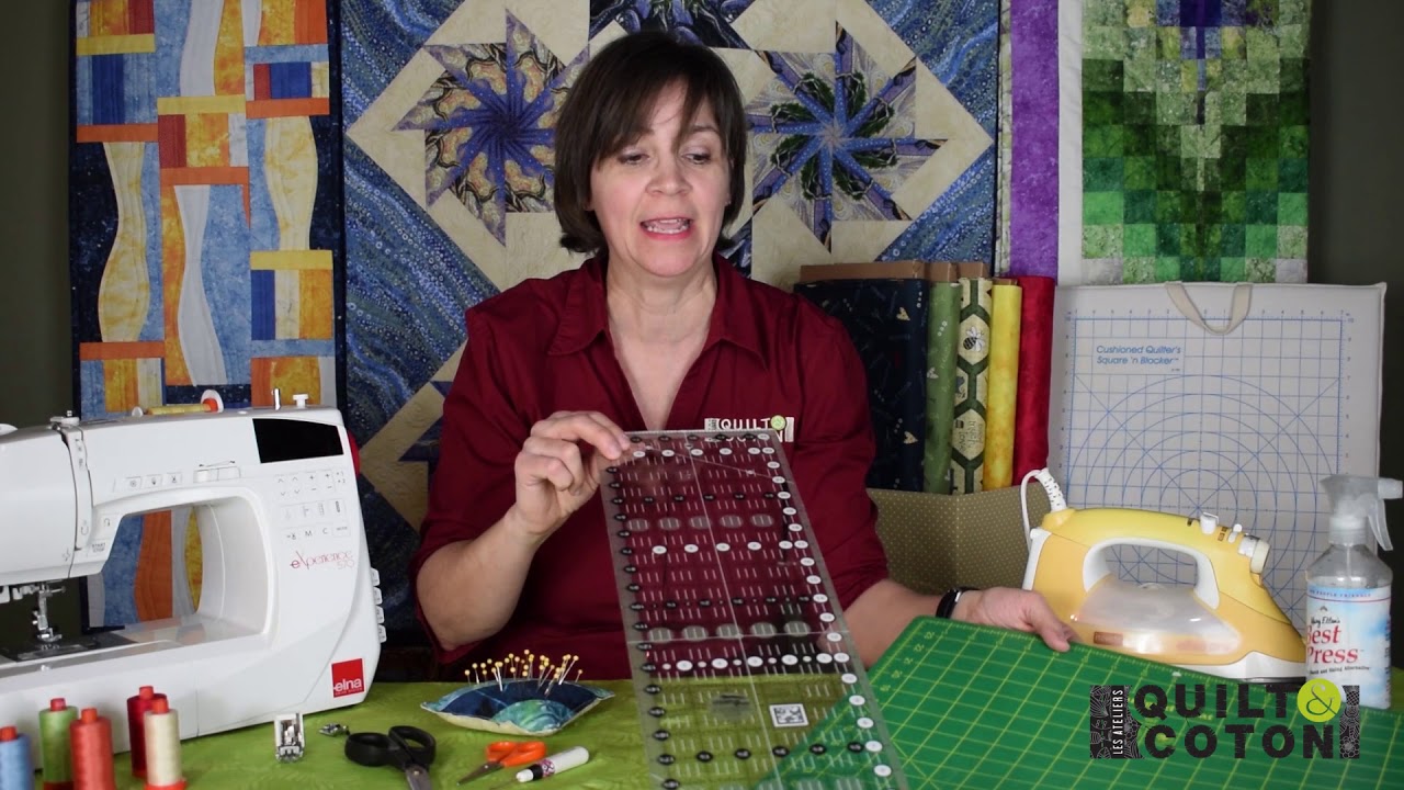 Les indispensables pour débuter en courtepointe | Les Ateliers Quilt et Coton