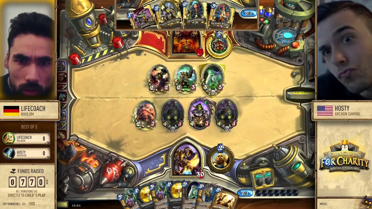 Lifecoach vs Hosty, Game 1 | Round of 16 | Kinguin For Charity Winter Edition 2015