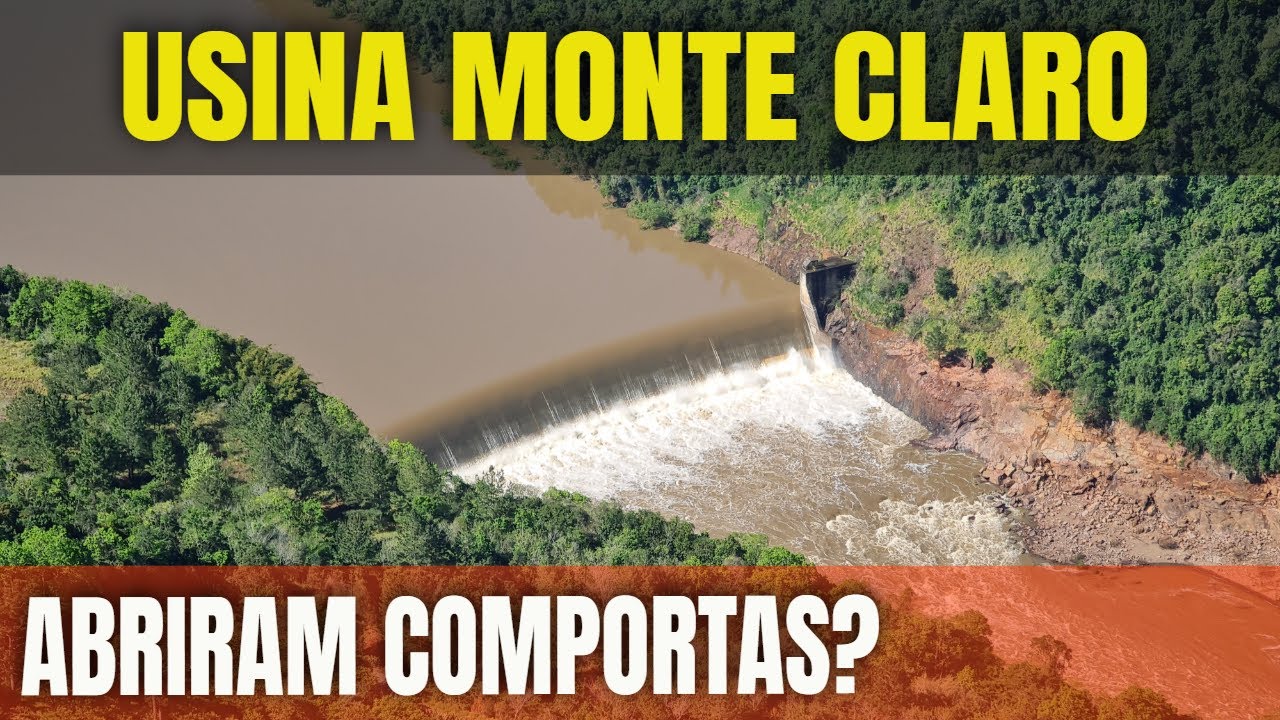 Usina Monte Claro: as comportas foram abertas? | Enchentes no Rio Grande do Sul 
