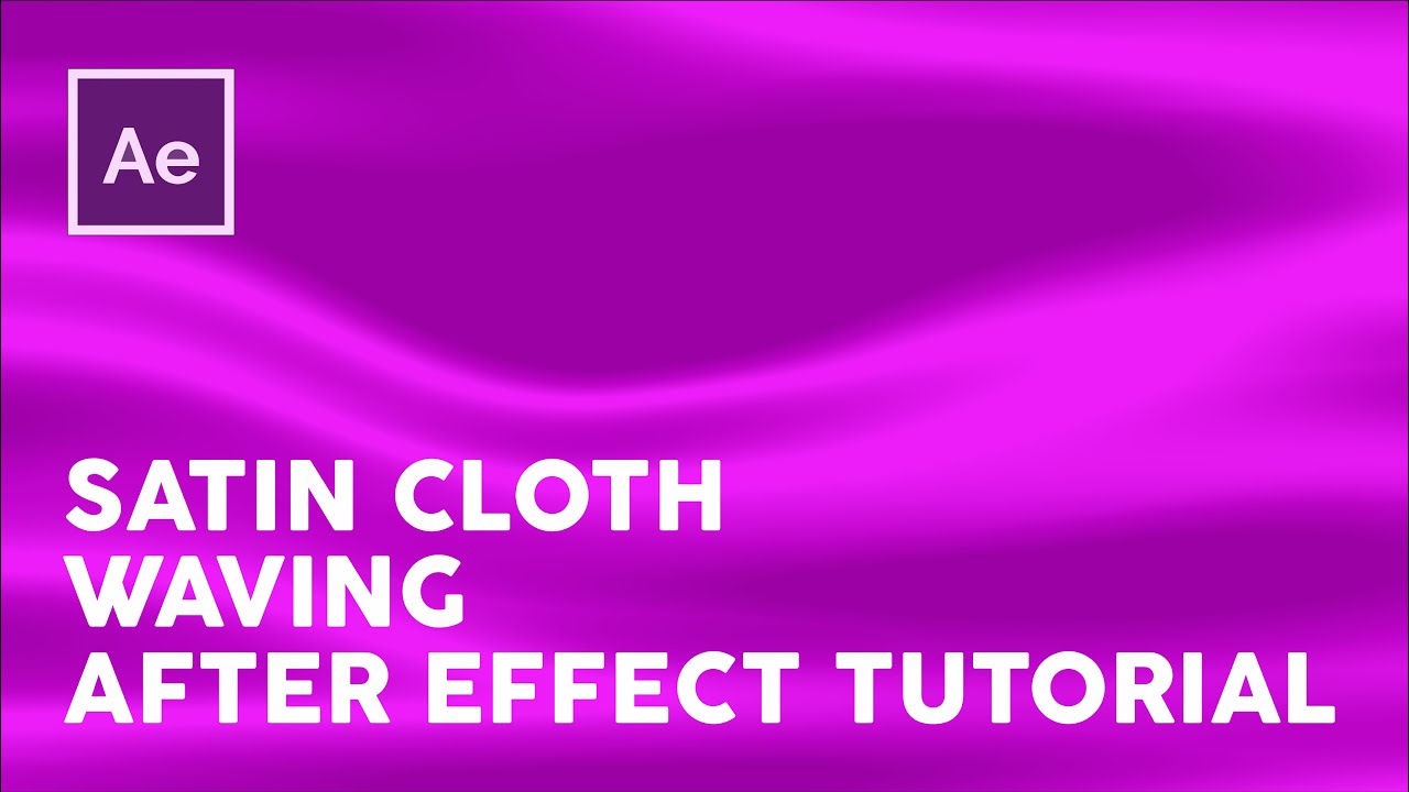 Satin Cloth Waving | Wave Effect | After Effect Tutorial | Sarveyam Creations
