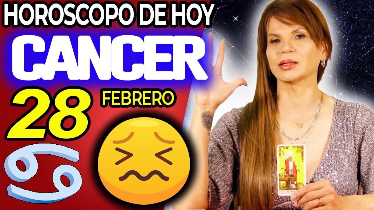 CÁNCER♋😇ALGUIEN QUE FALLECIO QUIERE QUE SEPAS ESTO✝️ Horóscopo De Hoy 28 De Febrero 2026 | Mhoni