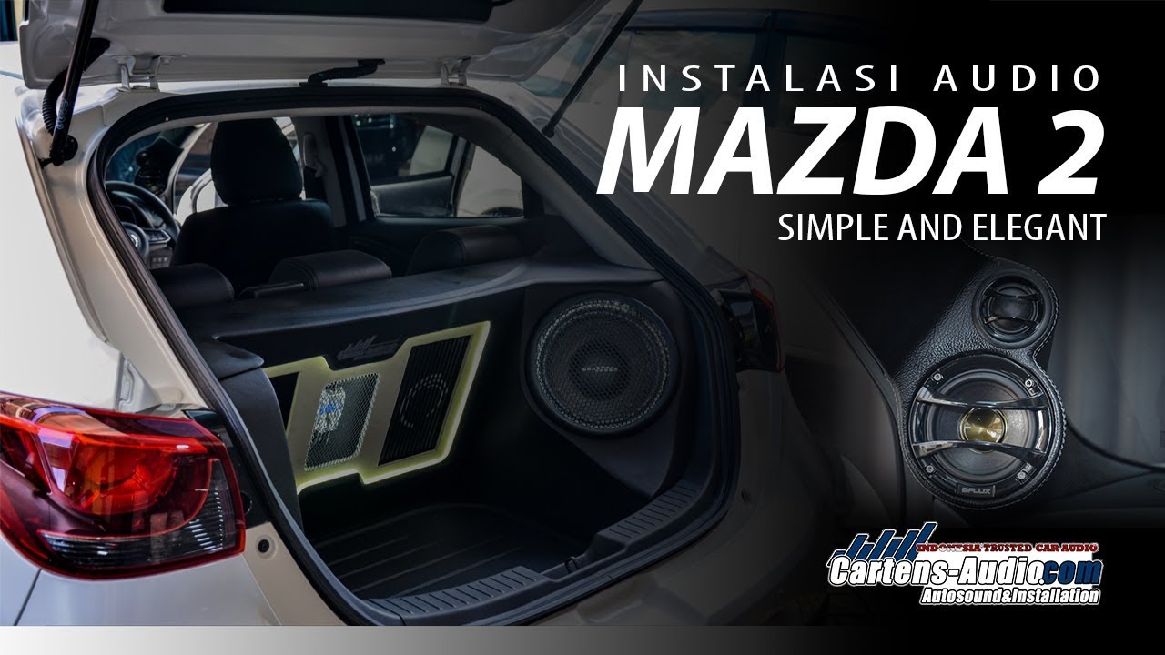 Audio Mobil MAZDA 2 SKY ACTIV | 3Ways Simple Cosmetics Design