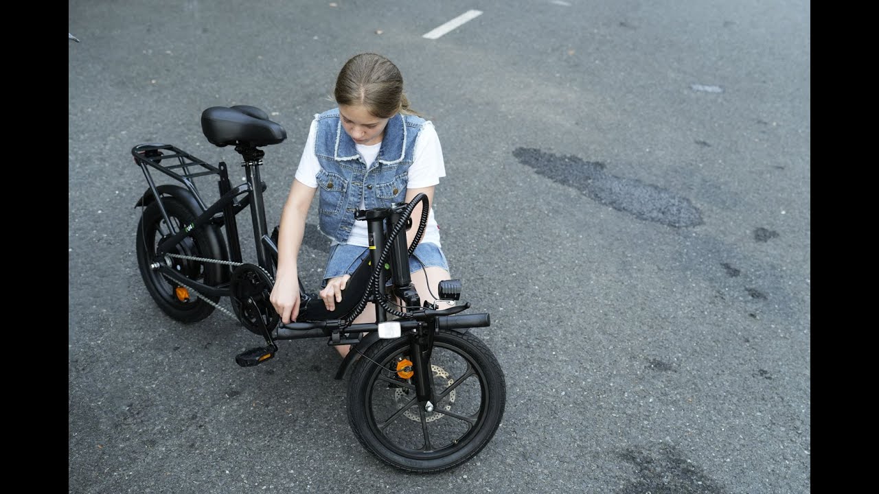 FinBike U4 Montagevideo/Wie man das U4 E-Bike zusammenbaut