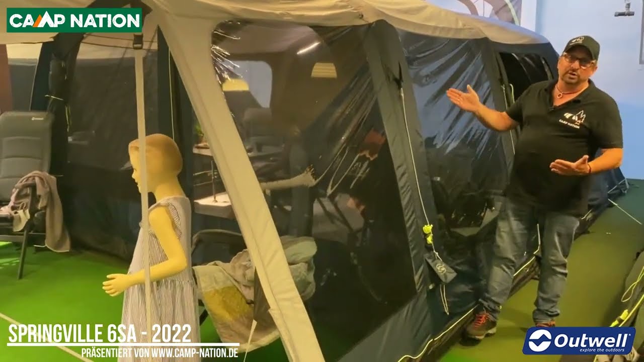 ++ Outwell Springville 6SA - Modell 2022 - präsentiert von www.camp-nation.de ++