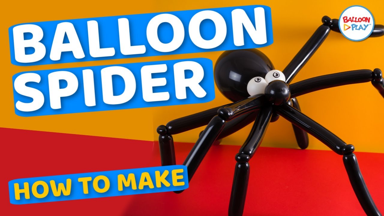 How to make Balloon Spider? BalloonPlay 🎈