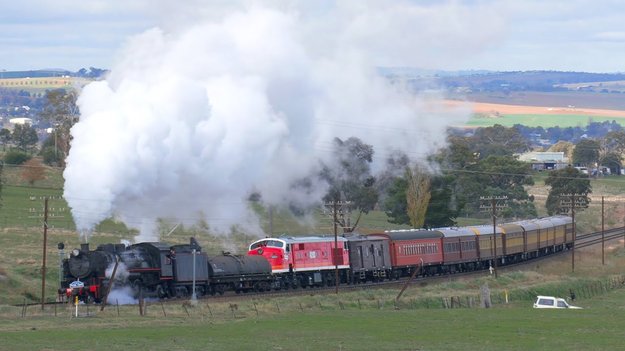 30th May 2019 - 5917 Southern Branches Tour to Junee, Cootamundra,  Wagga Wagga and Uranquinty - 4K