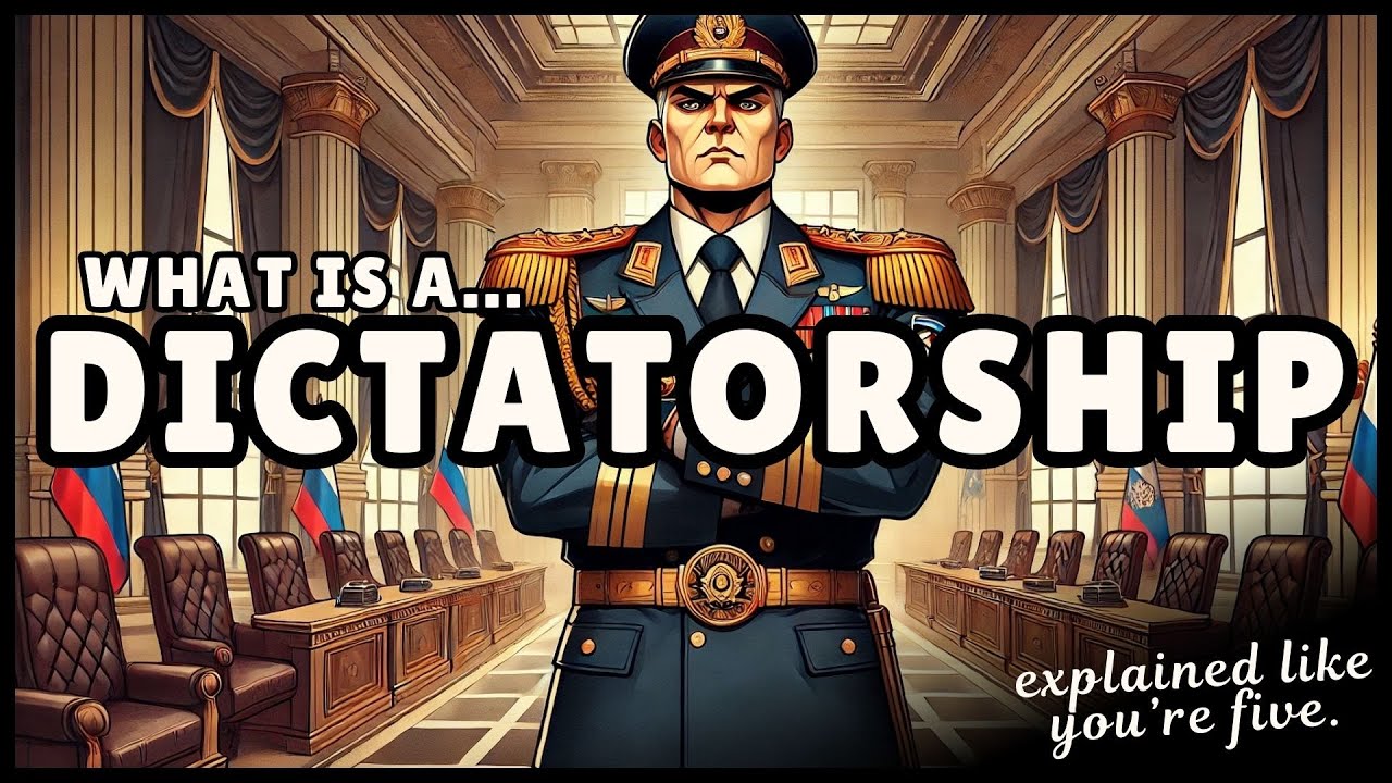 Dictatorship - Definition, Types, Pros & Cons (5 Minute Explainer)