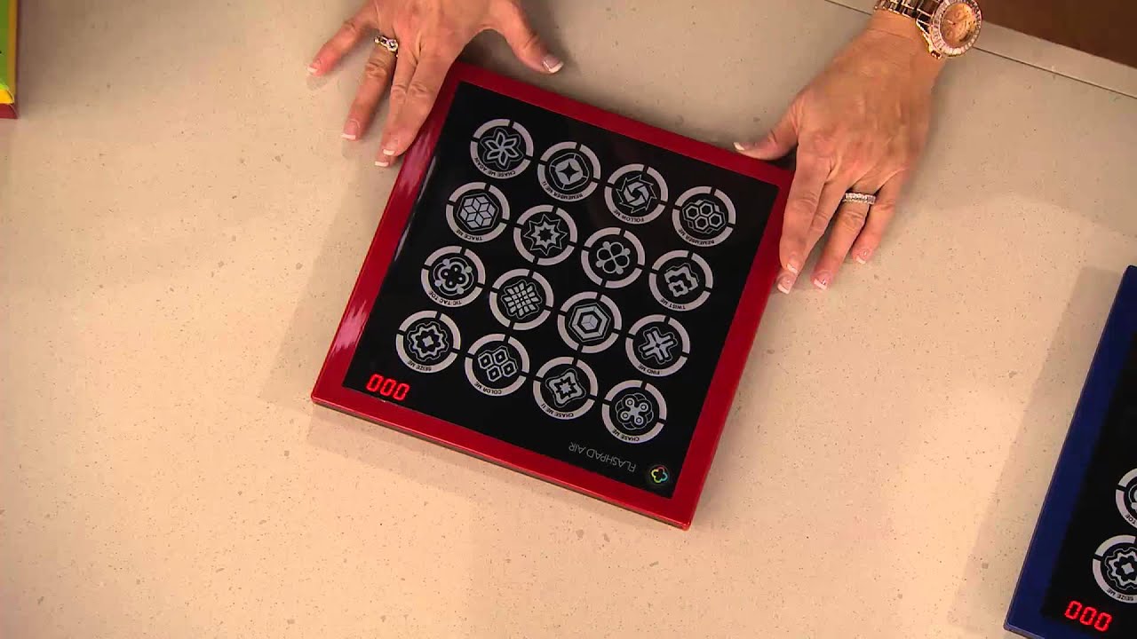 FlashPad Air Touchscreen Electronic Game with Lights & Sounds with Amy Stran
