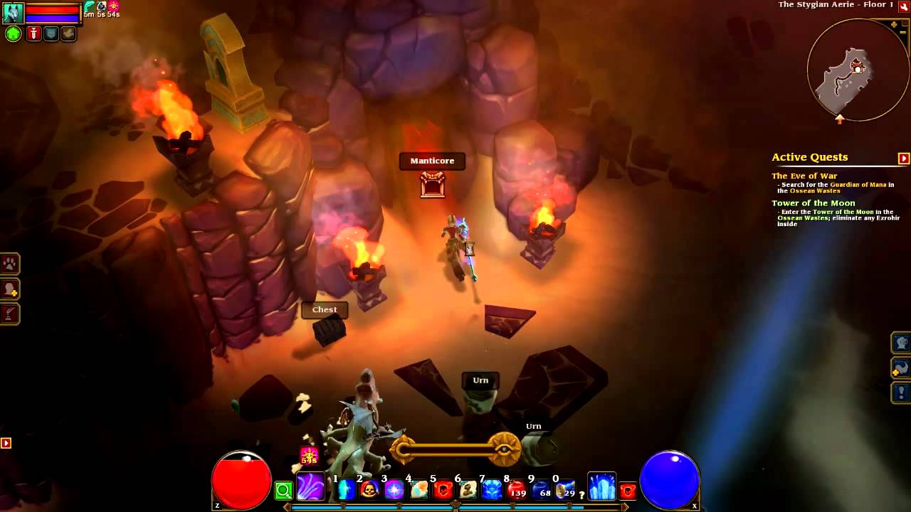 torchlight 2 Manticore Looting Uniques Items