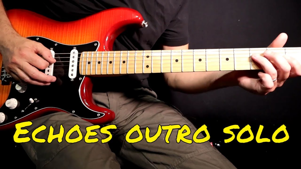 Pink Floyd - Echoes outro solo cover (Live In Gdańsk version)