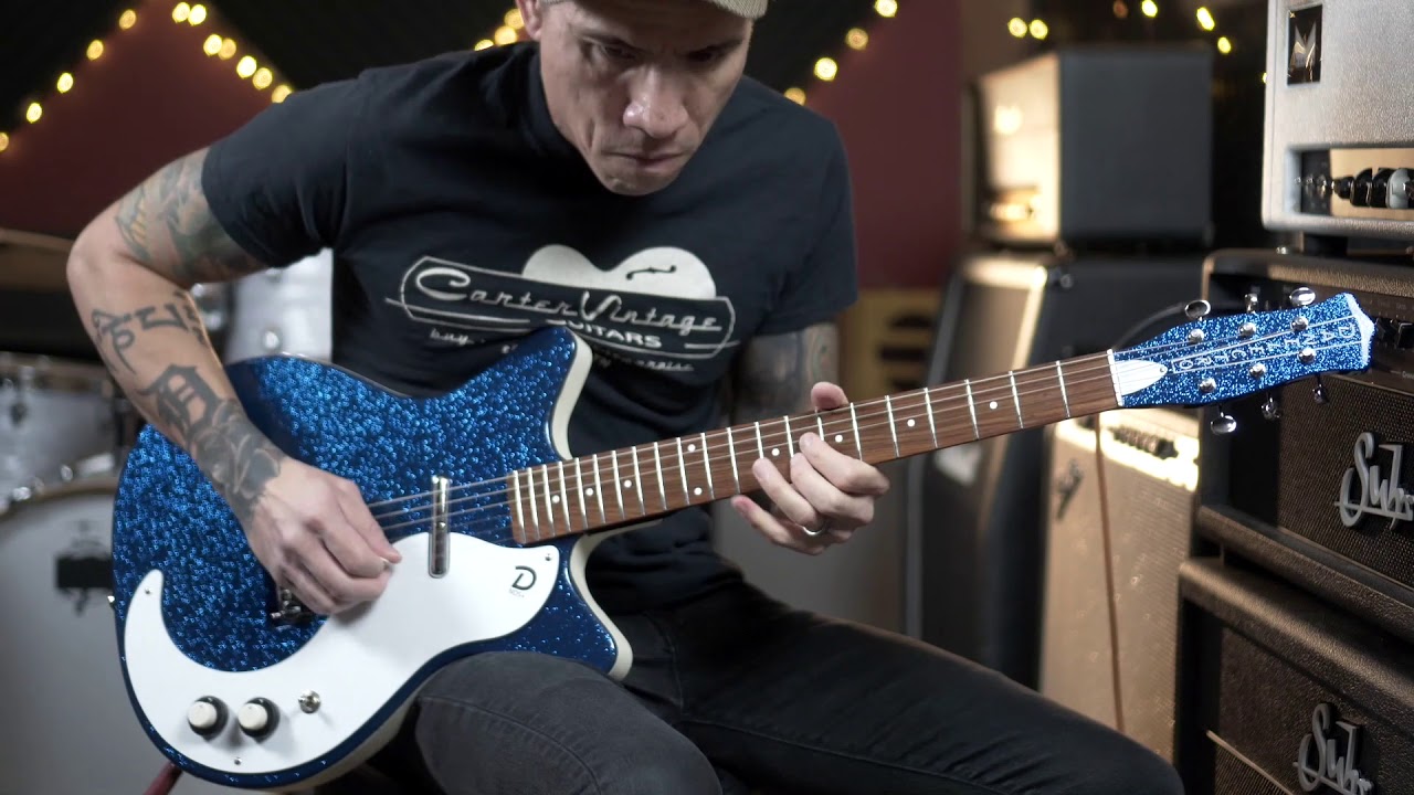 Danelectro 60th Anniversary 59 DC NOS+ electric guitar demo by RJ Ronquillo