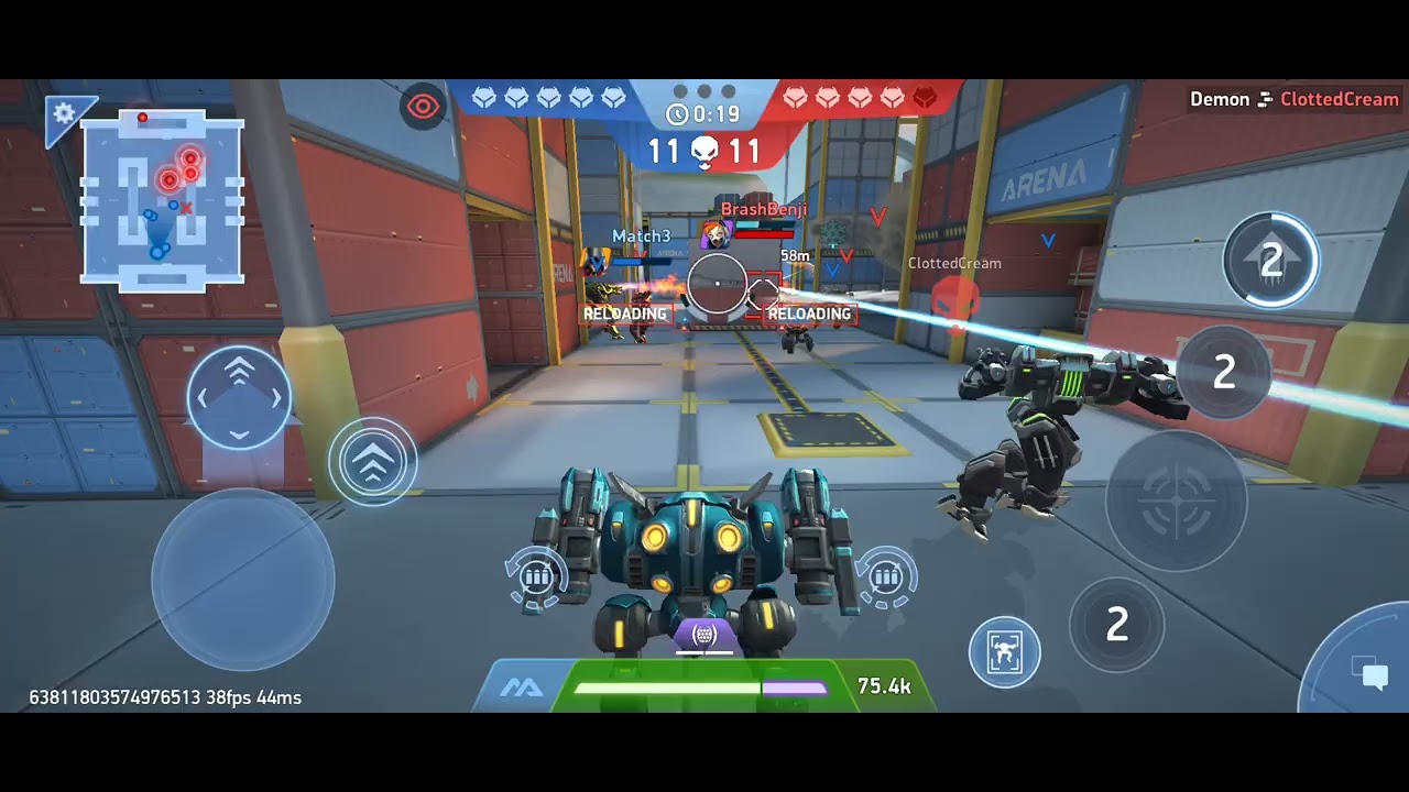 Game mech arena by system part-3