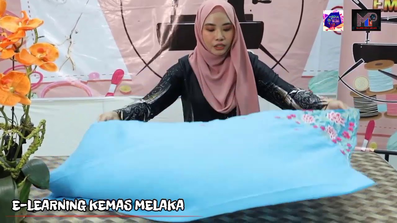 Cara ringkas jahit Kebaya Nyonya