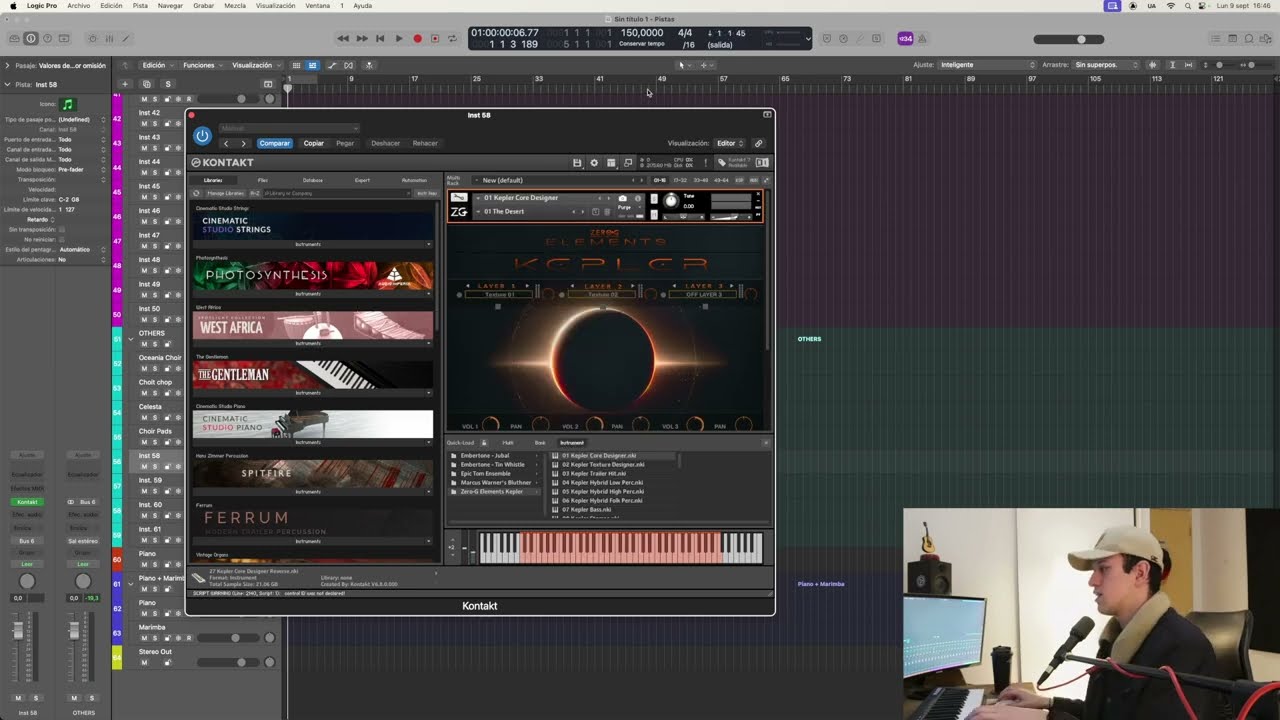 Analizando Librería Para Hacer Música De Películas: Elements Kepler de Zero-G