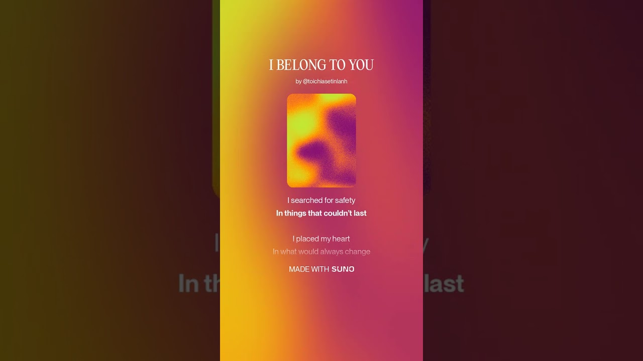 I BELONG TO YOU, Hym, Worship Song, Christian Music
