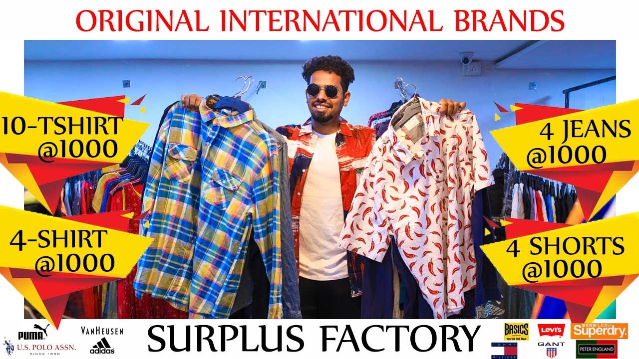 100% original branded clothes | branded export surplus | wholesale surplus market in chennai