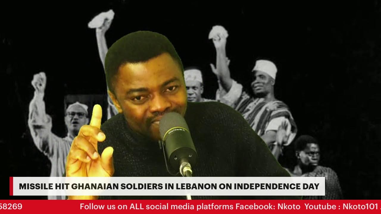 MISSILE HIT GHANAIAN SOLDIERS IN LEBANON ON INDEPENDENCE DAY