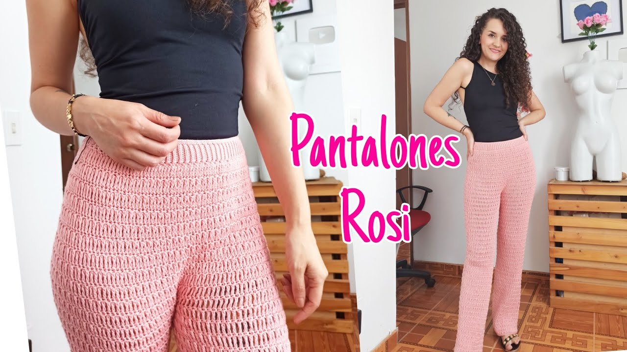 Pantalones Rosi 🌸 téjelo sobre medida, para cualquier edad