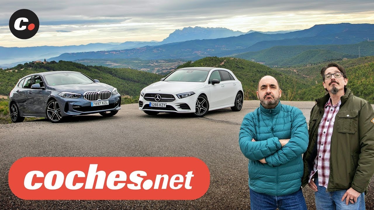 BMW Serie 1 vs Mercedes Clase A | Prueba Comparativa / Review en español | coches.net