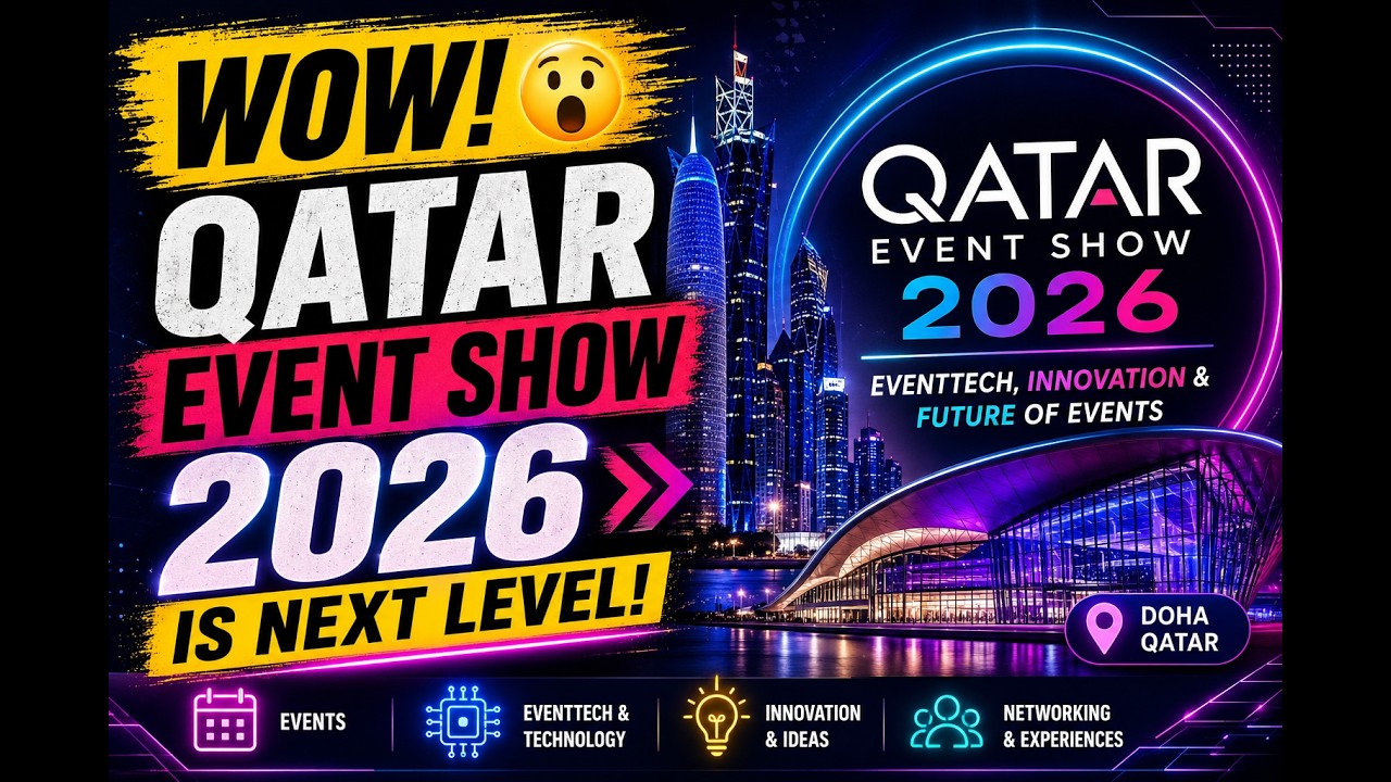 WOW! 😱 Qatar Event Show 2026 Is Next Level! | EventTech, Innovation & Future of Events | Vlog#45