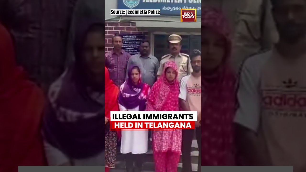 Illegal Stay Case: 7 Bangladeshi Nationals Held in Telangana | Illegal Migration