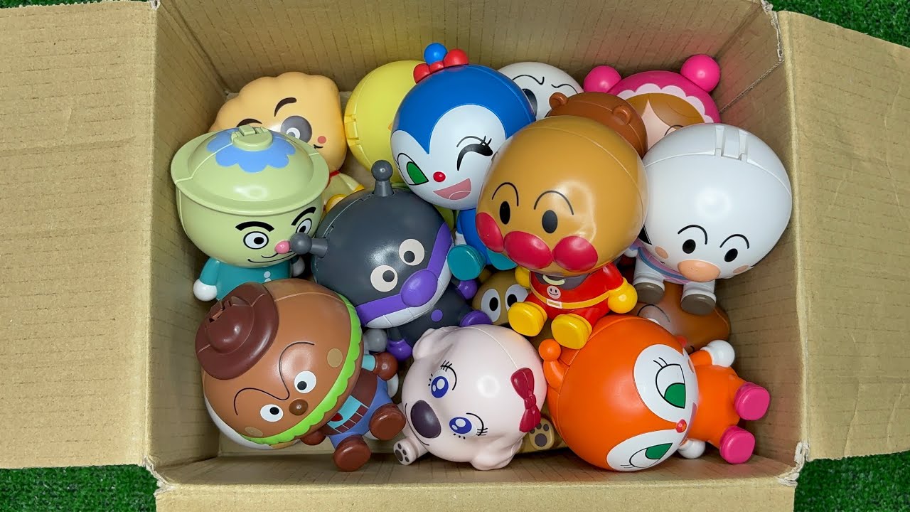ASMR play with anpanman toy. アンパンマンおもちゃ