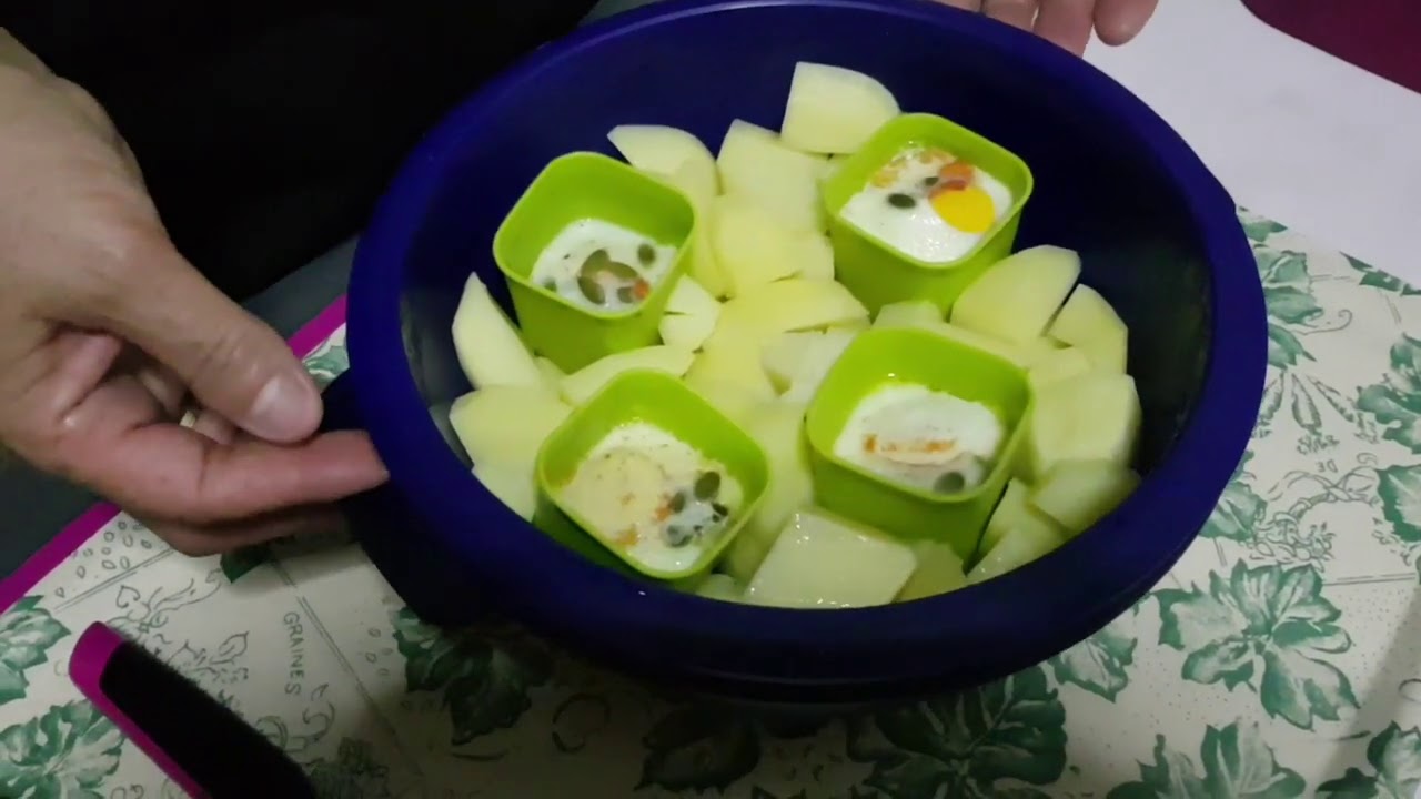 Ensalada de verano con el micro urban