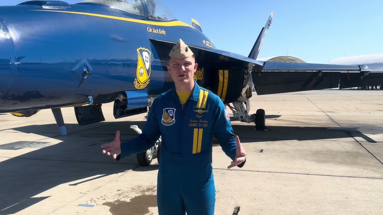 Interview with Blue Angels C-130 Fat Albert Pilot Captain Issac Becker 