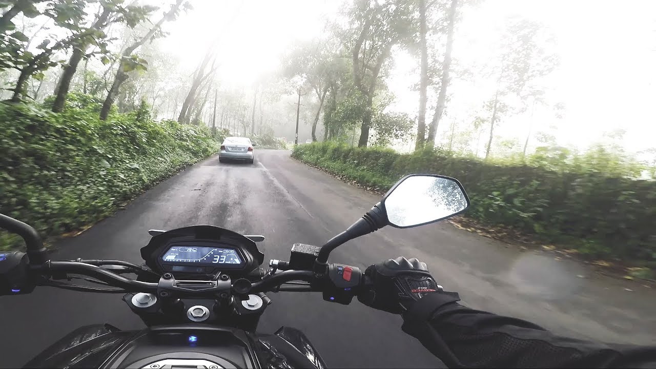 Morning ride through Erumeli | Dominar 400 | RAW Video