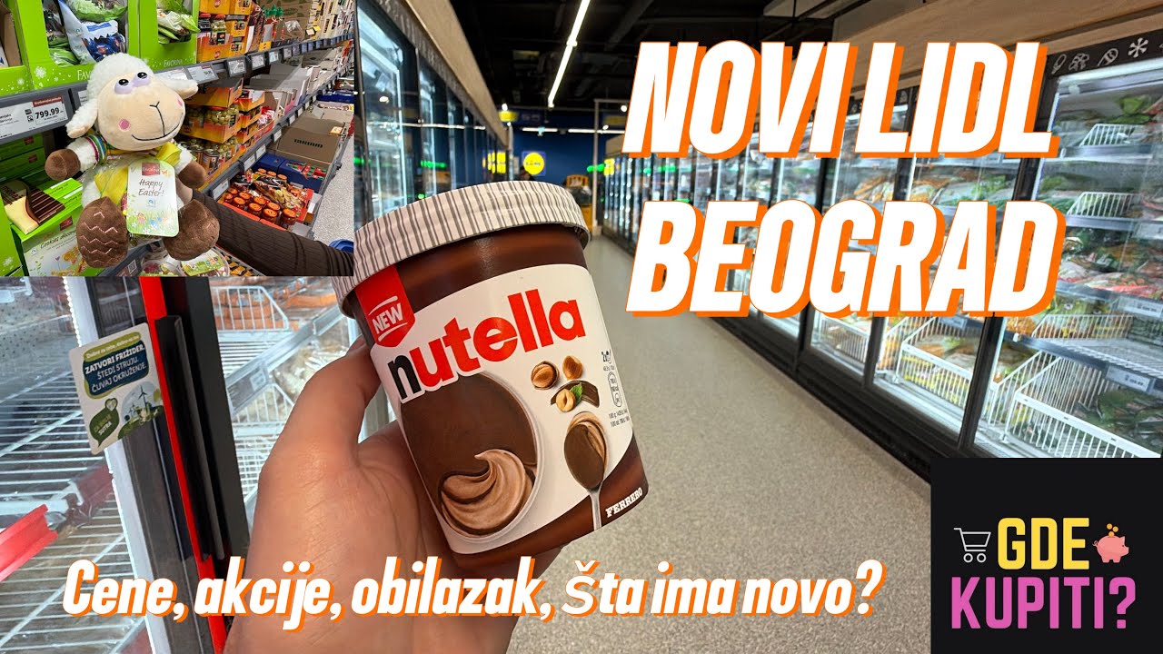 NOVI LIDL Beograd - CENE, ponuda, AKCIJA, obilazak 🛒🛍️ #beograd 