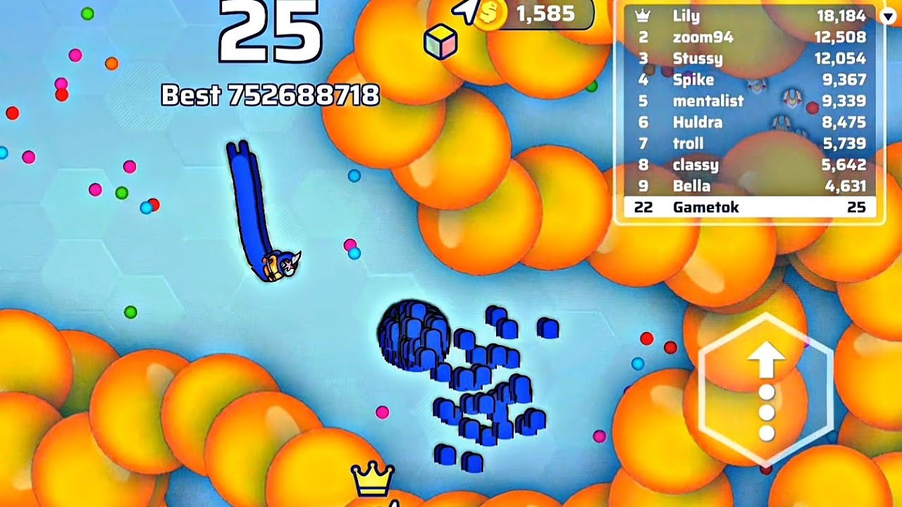 Snake.Io 🐍 Excavation Crewmate Vs Glow Snake Skin 🐍 Epic Snake.Io Gameplay