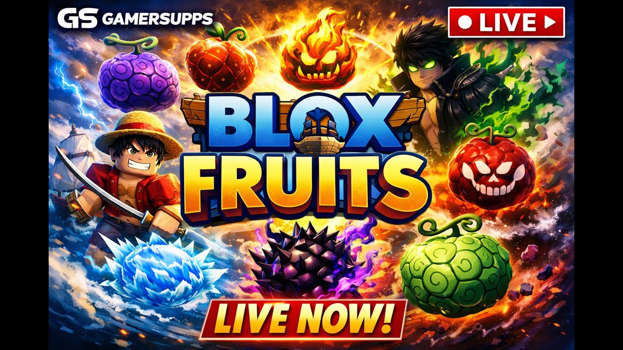 perm fruit giveaway at 100 subs! live @gamersop #bloxfruits
