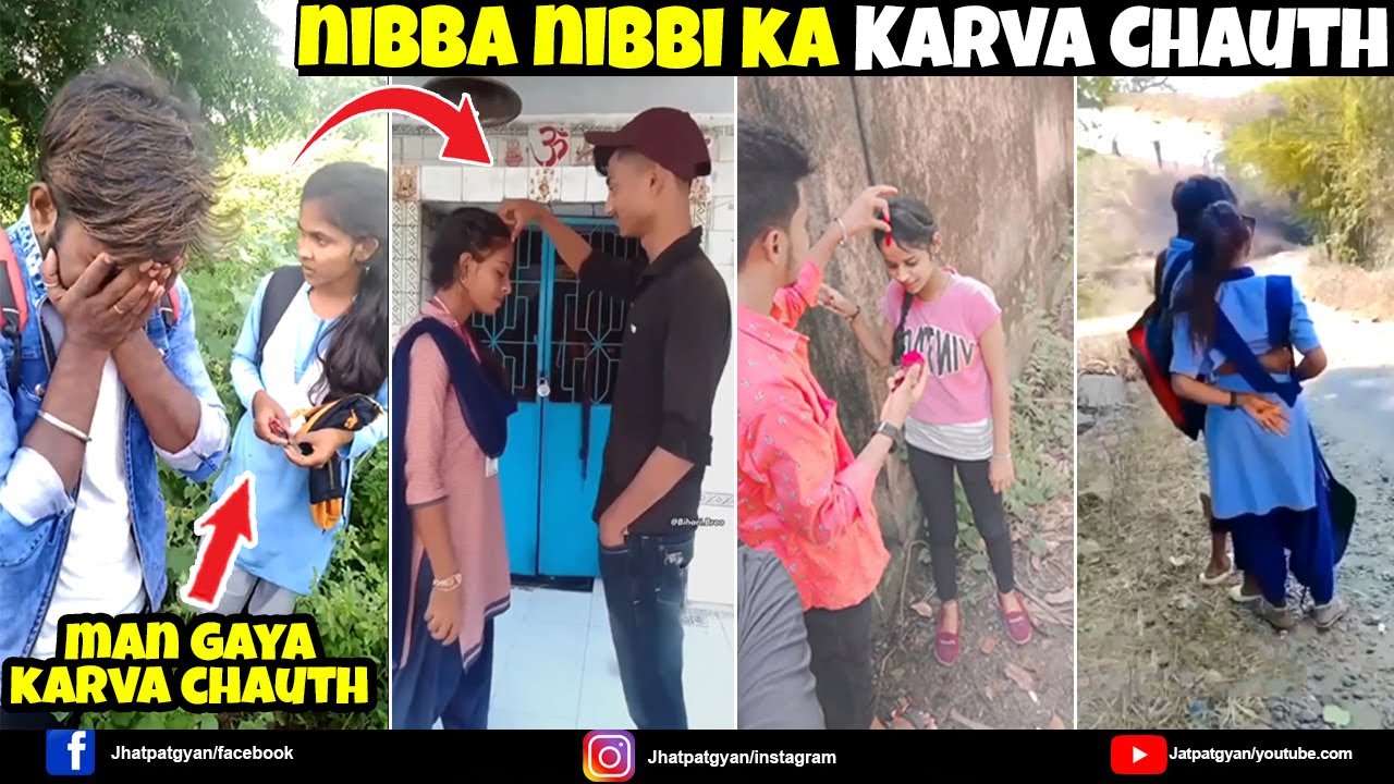 Karwa chauth funny video 😅 Karwa chauth trap | Karwa chauth nibba nibbi 😂 | Karwa chauth scam 2025
