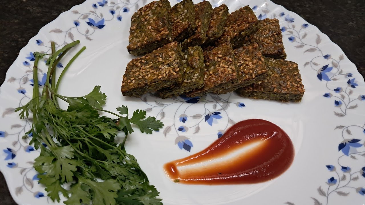 भरपूर टिप्ससहित खुसखुशीत कोथिंबीर वडी...Tasty and Crispy Kothimbir vadi...
